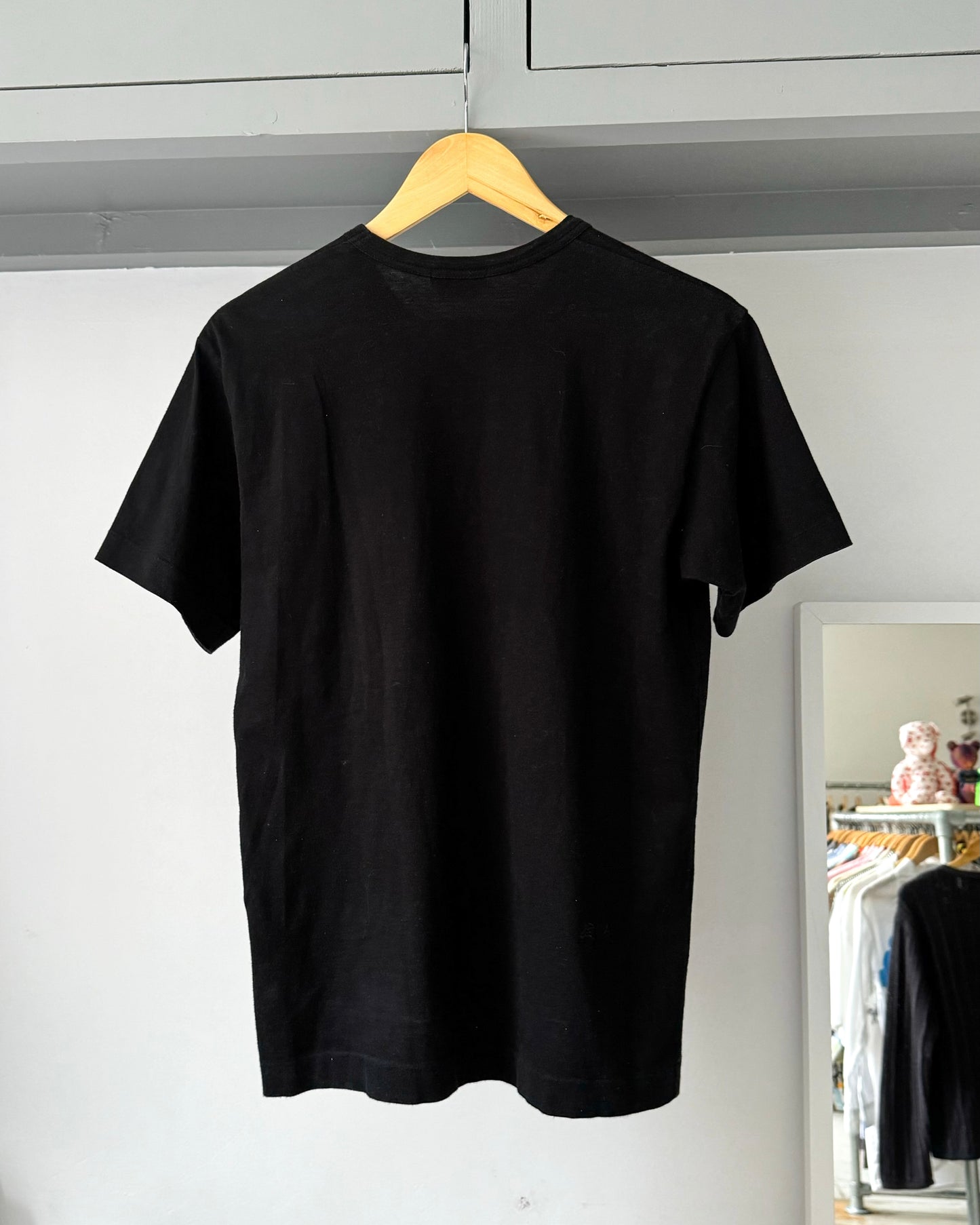 2009 Wool Knit Patch Pocket T-shirt (S)