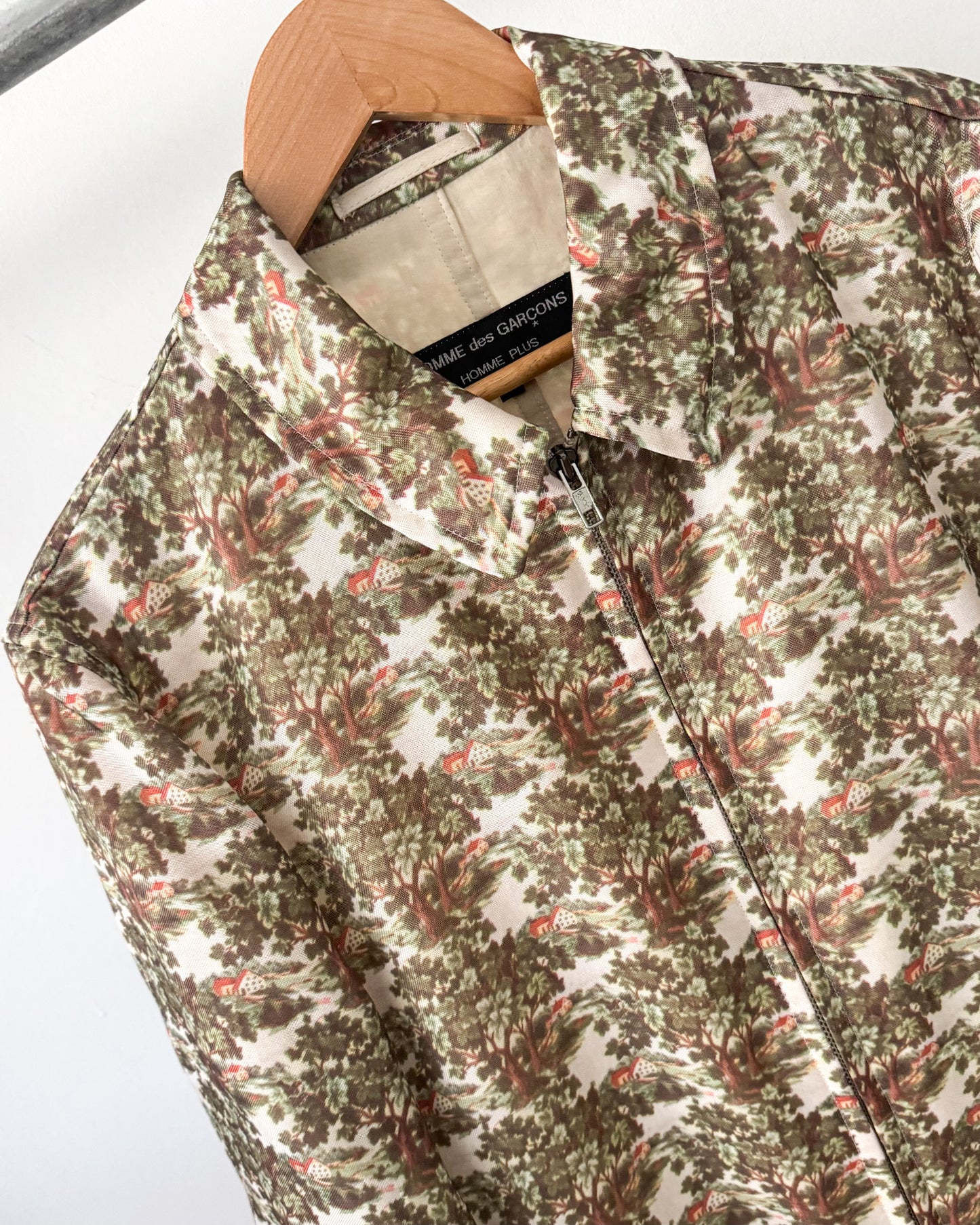 1996 Country Side / Village Print Work Jacket (M)