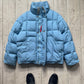 Sport Baby Blue Internal Backpack / Carry Strap Puffer Jacket (L~XL)