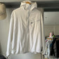 AW1999 Relax White Padded Asymmetrical Lightweight Anorak Jacket (L)