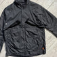 2000s  Custom Nano Sphere Textured Fabric Panelled Sleeve Pocket  Jacket (~M~)