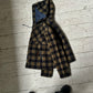 Plaid Fleece Zip Up Jacket (~S~)