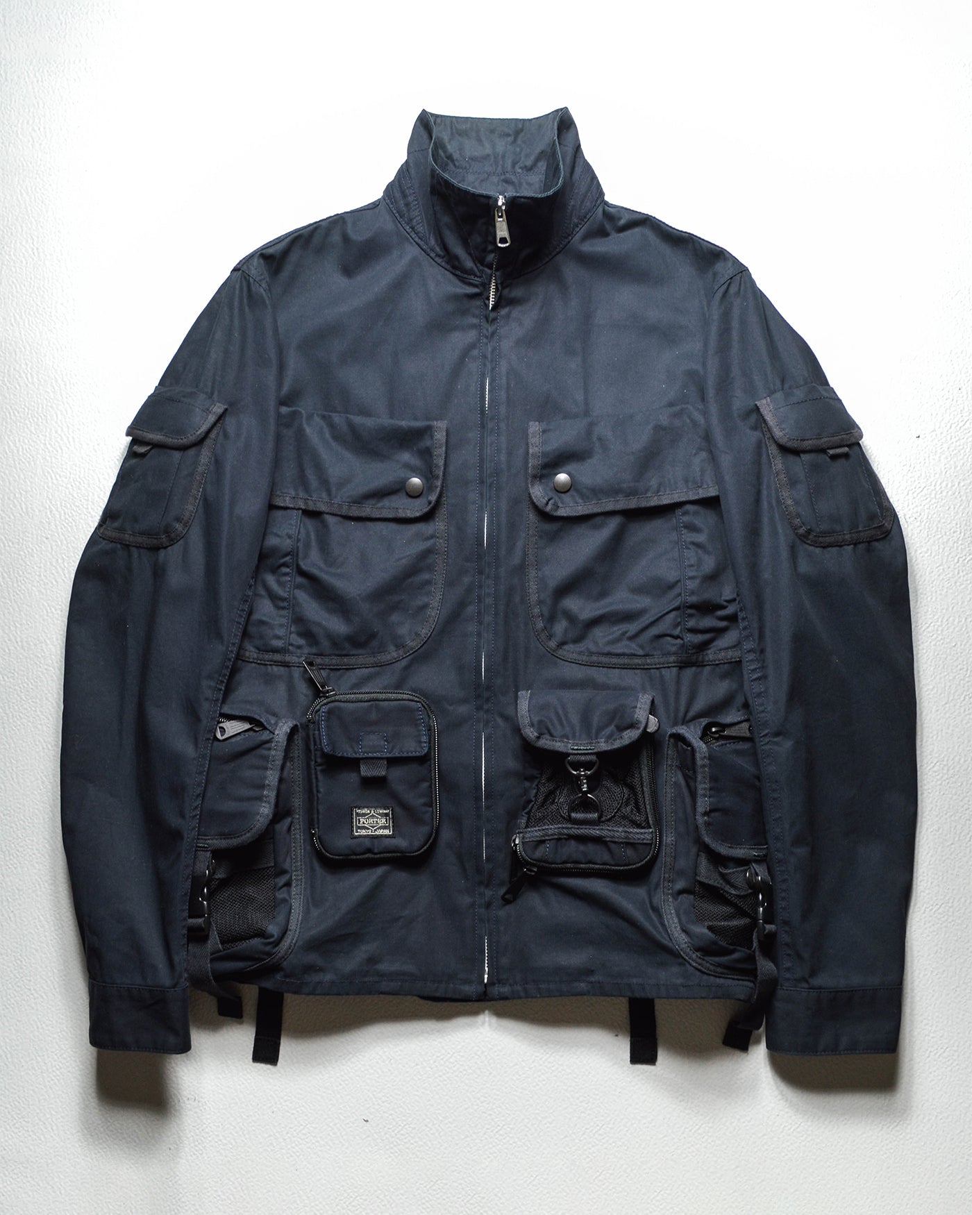 SS09 Deep Navy Utility Cargo Jacket (~S~)