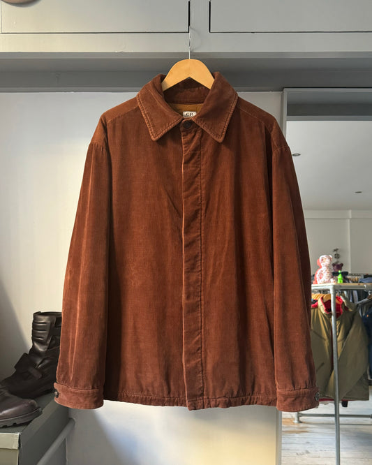 AW2000 Burnt Orange / Brown Corduroy Jacket (~XL~)