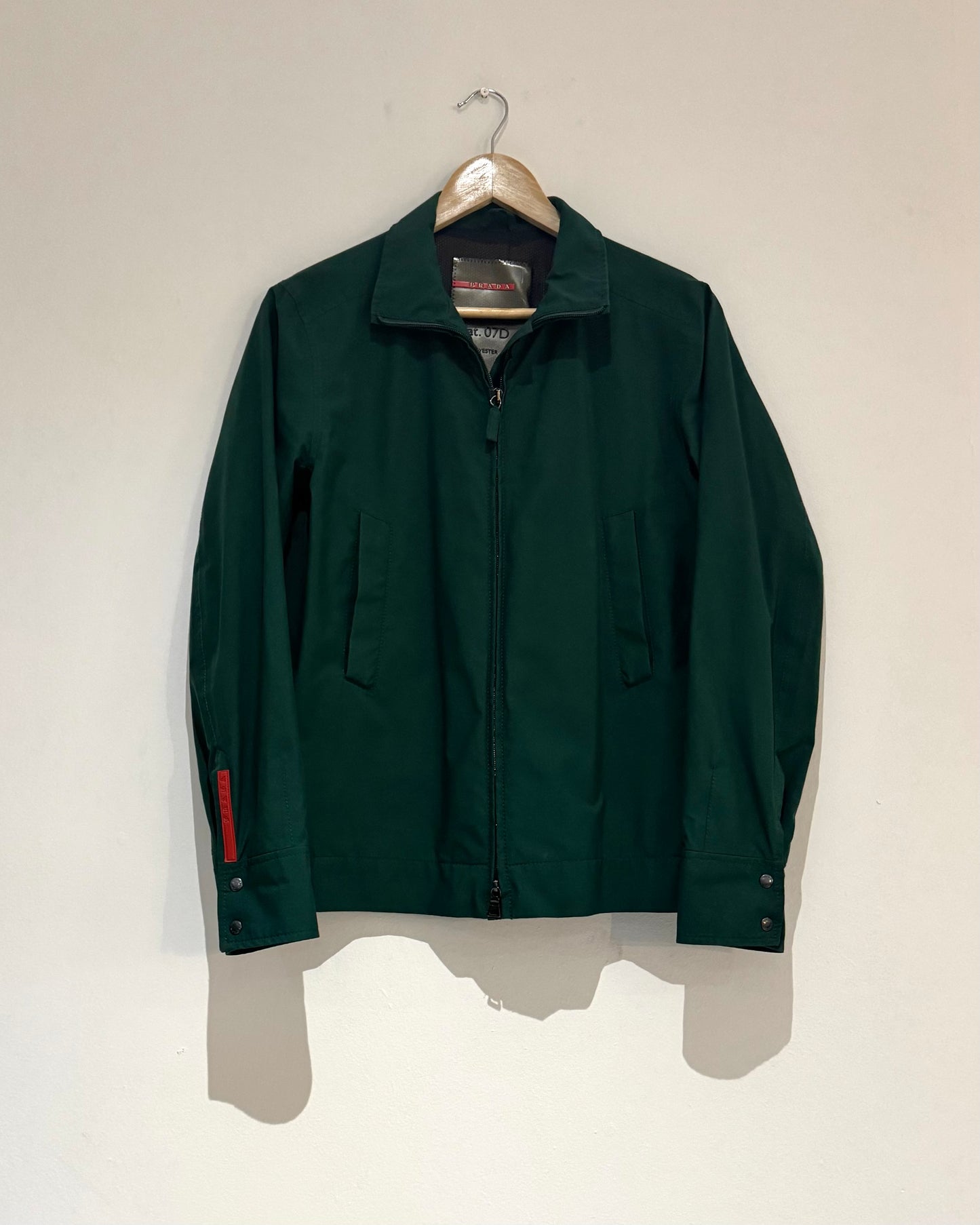 Early 2000s Bottle Green Light Gore-tex Zip Up Jacket (S~M)