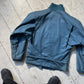 80s Steel Blue Back Point Panelled Jacket (M~L)