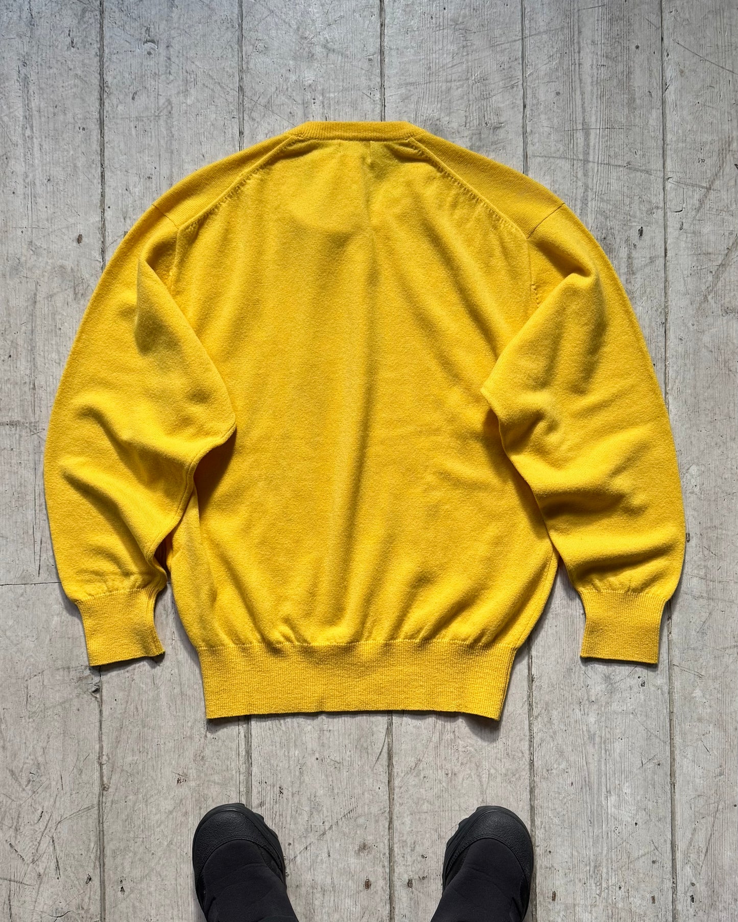 1990 Yellow Light Knit Jumper  (M~L)