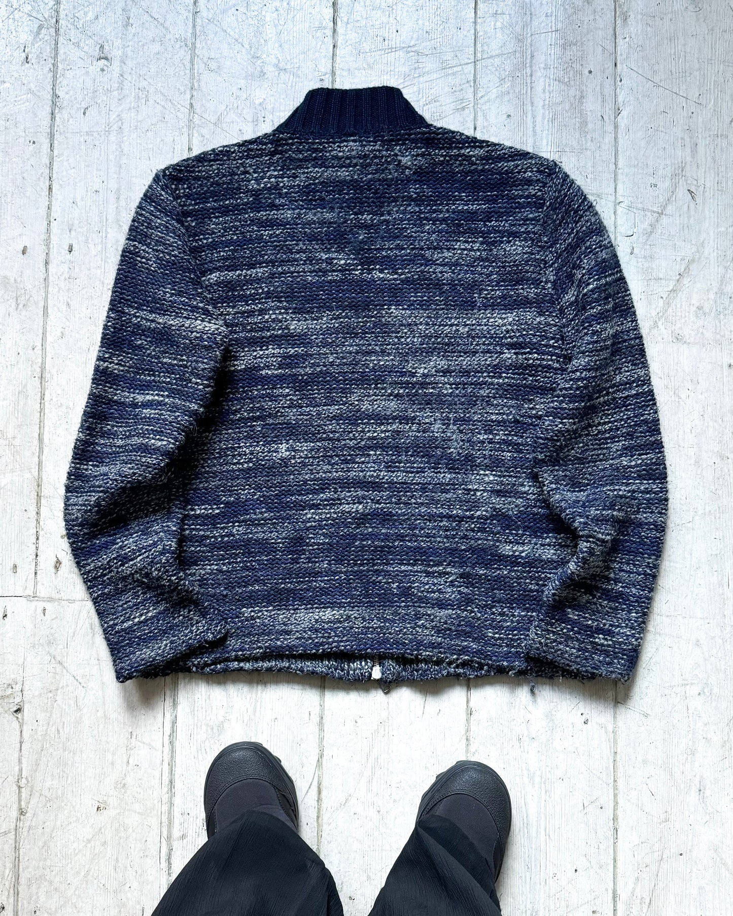 Patch Pocket Zip Up Knit (~M~)