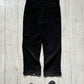 Black Corduroy Cargo Pocket Pants  (32~34)