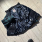 90s Harris Tweed Wool Plaid Puffer Jacket (OS)