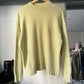 80s Ideas From Massimo Osti Pale Lime Knit Jumper  (~L~)