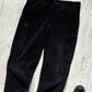 Black Corduroy Cargo Pocket Pants  (32~34)