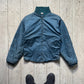 80s Steel Blue Back Point Panelled Jacket (M~L)