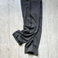 2003 Side Stripe Grey Virgin Wool / Cotton Blend Pants  (30~31)