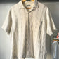 1996 Grey Cream Staggered Stripe Shirt (~L~)