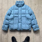 Sport Baby Blue Internal Backpack / Carry Strap Puffer Jacket (L~XL)