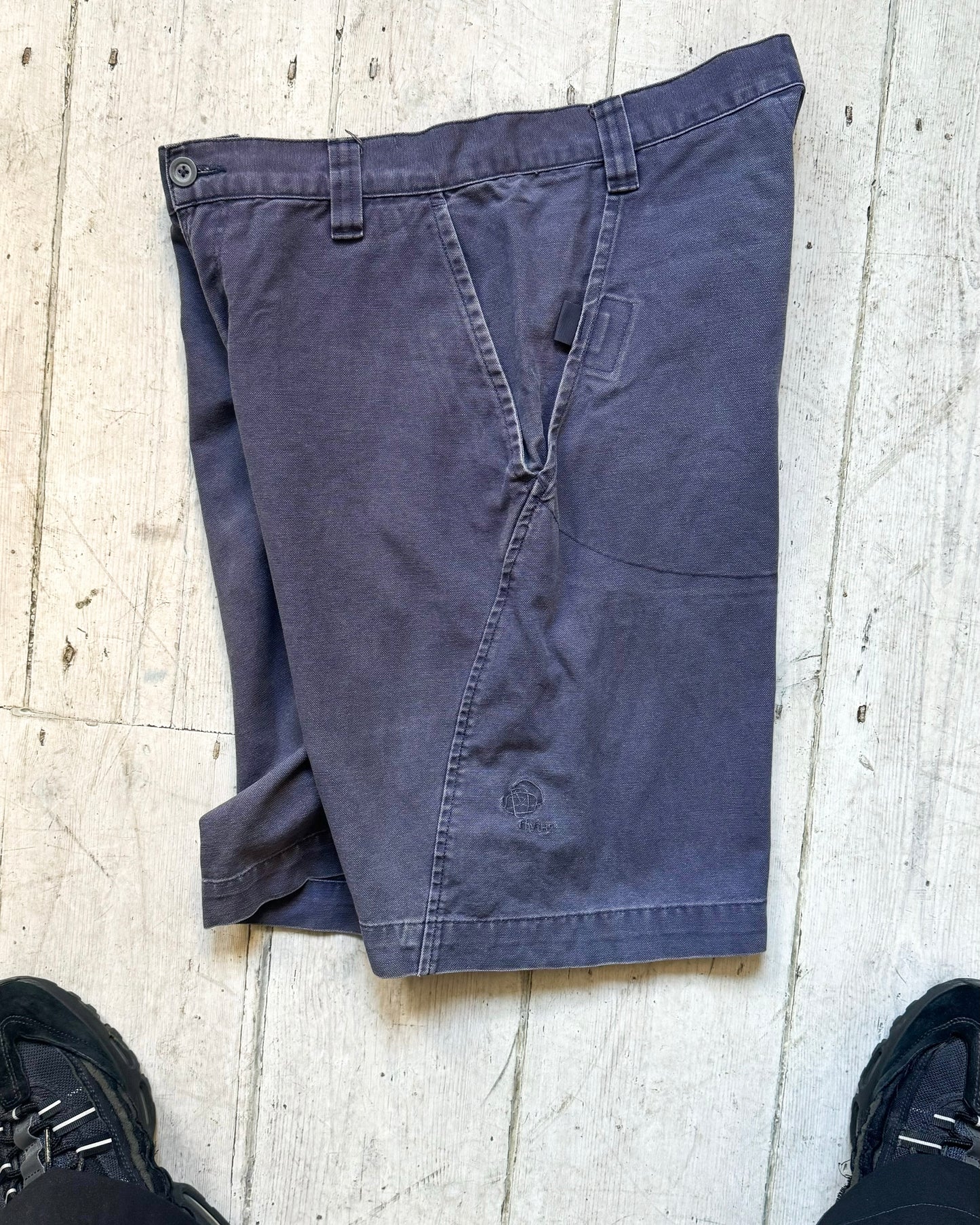 2001 Washed Purple Rhythm 2001 Two Way Pocket Shorts (32)