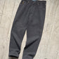 Early 2000s Eco-stone Diagonal Weave Textured Grey Pants / Trousers  (28~30)