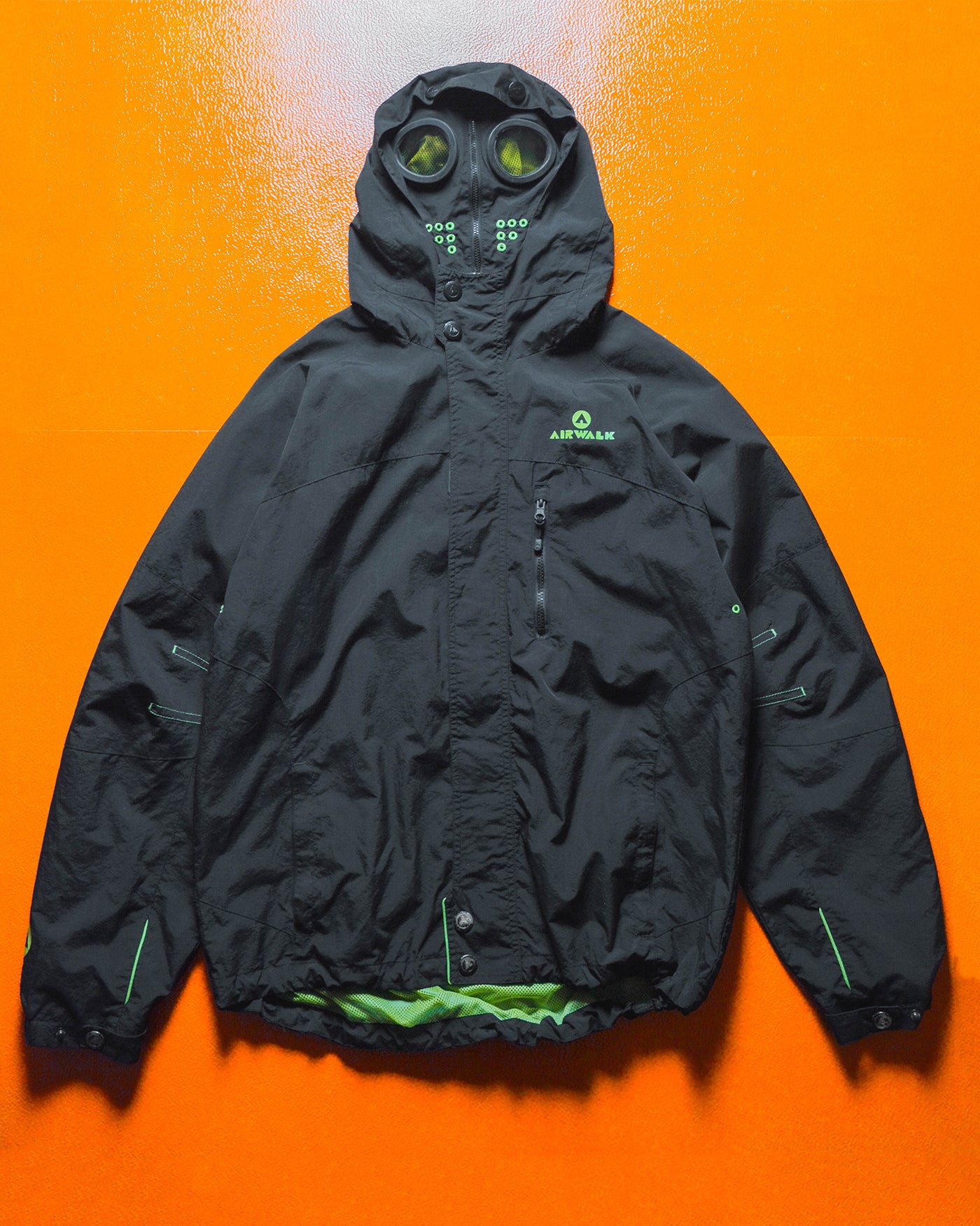 Black / Volt Green Goggle Jacket (L)