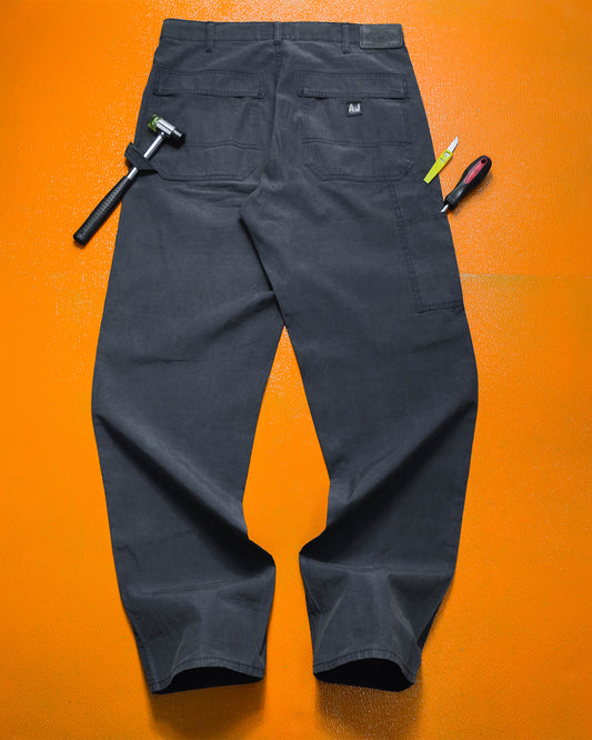 90s Lightweight Washed Navy Carpenter  Utility Pants (~32~)
