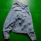 90s Washed Blue Panelled Denim Jacket (~M~)