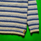 90s Striped Knit Jumper (~M~)