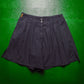 90s Navy Pleated Bloomer Shorts (~28~)