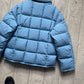 Sport Baby Blue Internal Backpack / Carry Strap Puffer Jacket (L~XL)