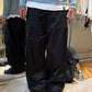 2023 Panelled Black Wide Fit Pant's  (31-34)