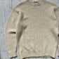 Cream Boxy Knit Jumper (~M~)