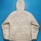 Reversible Onion Quilted Military Liner Style Black / Cream Jacket (M)