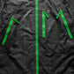 Idiom Black Green Grid Taped Seam Jacket (~M~)