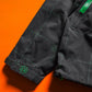 Idiom Black Green Grid Taped Seam Jacket (~M~)