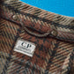 1993 Ideas From Massimo Osti Brown Woven Check Jacket (L~XL)