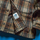 1993 Ideas From Massimo Osti Brown Woven Check Jacket (L~XL)