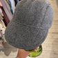 Grey Fleece Cap / Hat (OS)