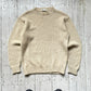 Cream Boxy Knit Jumper (~M~)