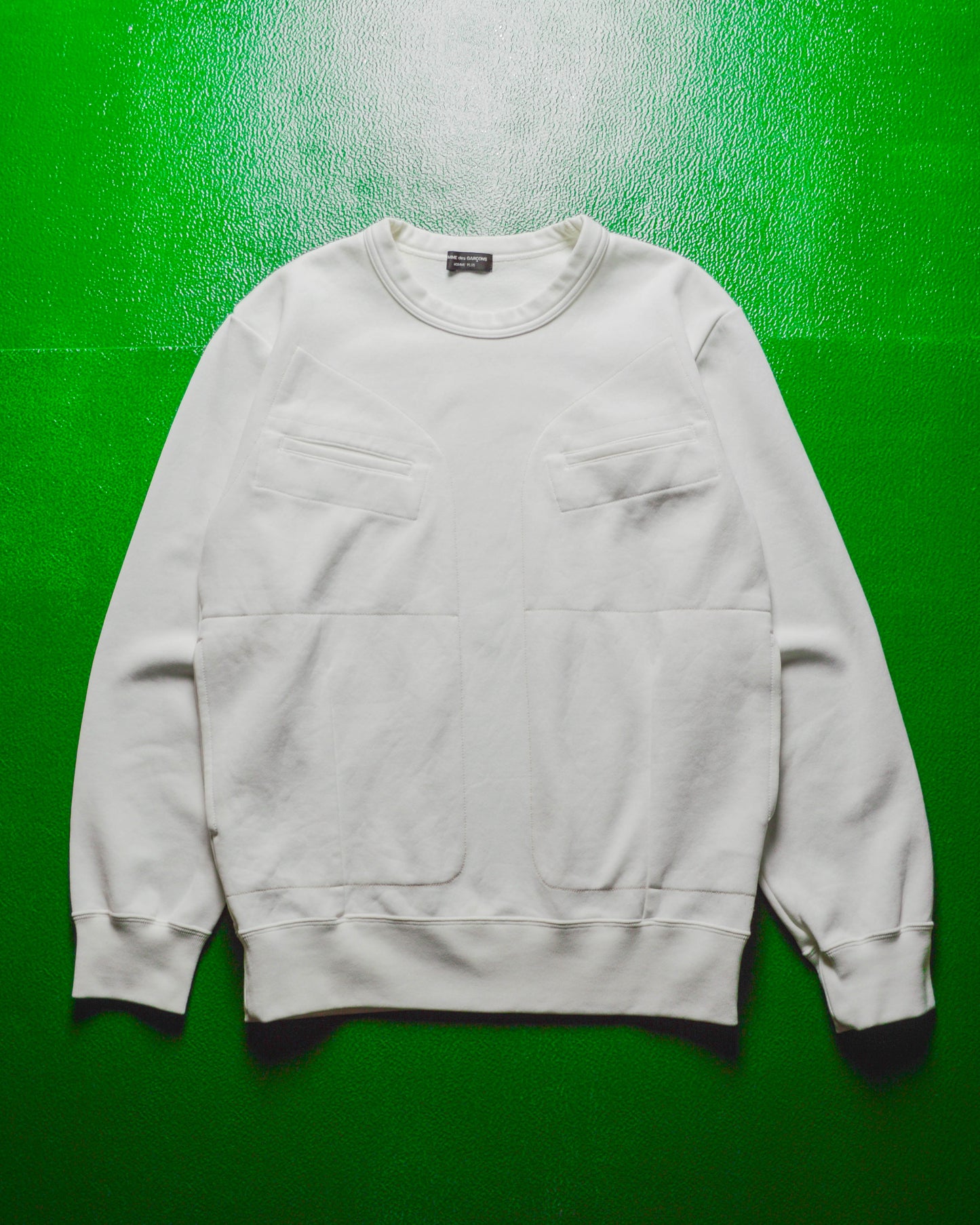 SS04 "Simple Utility" Pocket Panelled Crewneck Jumper (S~M)