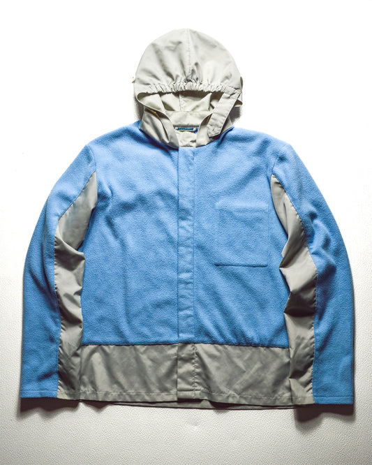 SS09 Blue Fleece Panelled Jacket (~M~)