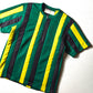 2000 Panelled Green Yellow Black Jersey (~S~)