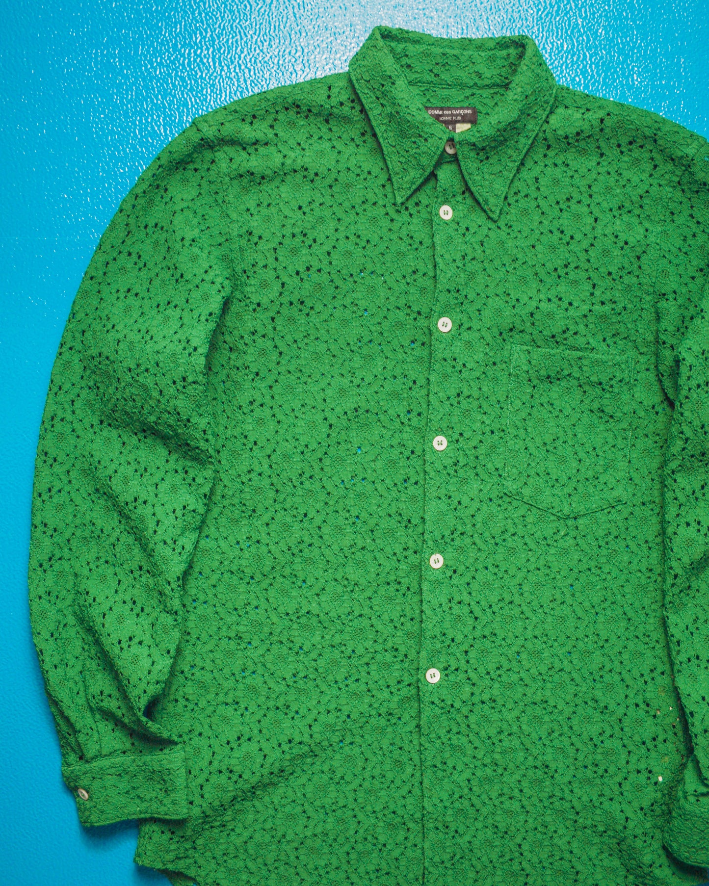 SS08 Green Lace Shirt (S)