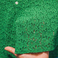 SS08 Green Lace Shirt (S)