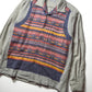 2001 Grandmas Knitted Vest Parody Print Shirt (~M~)