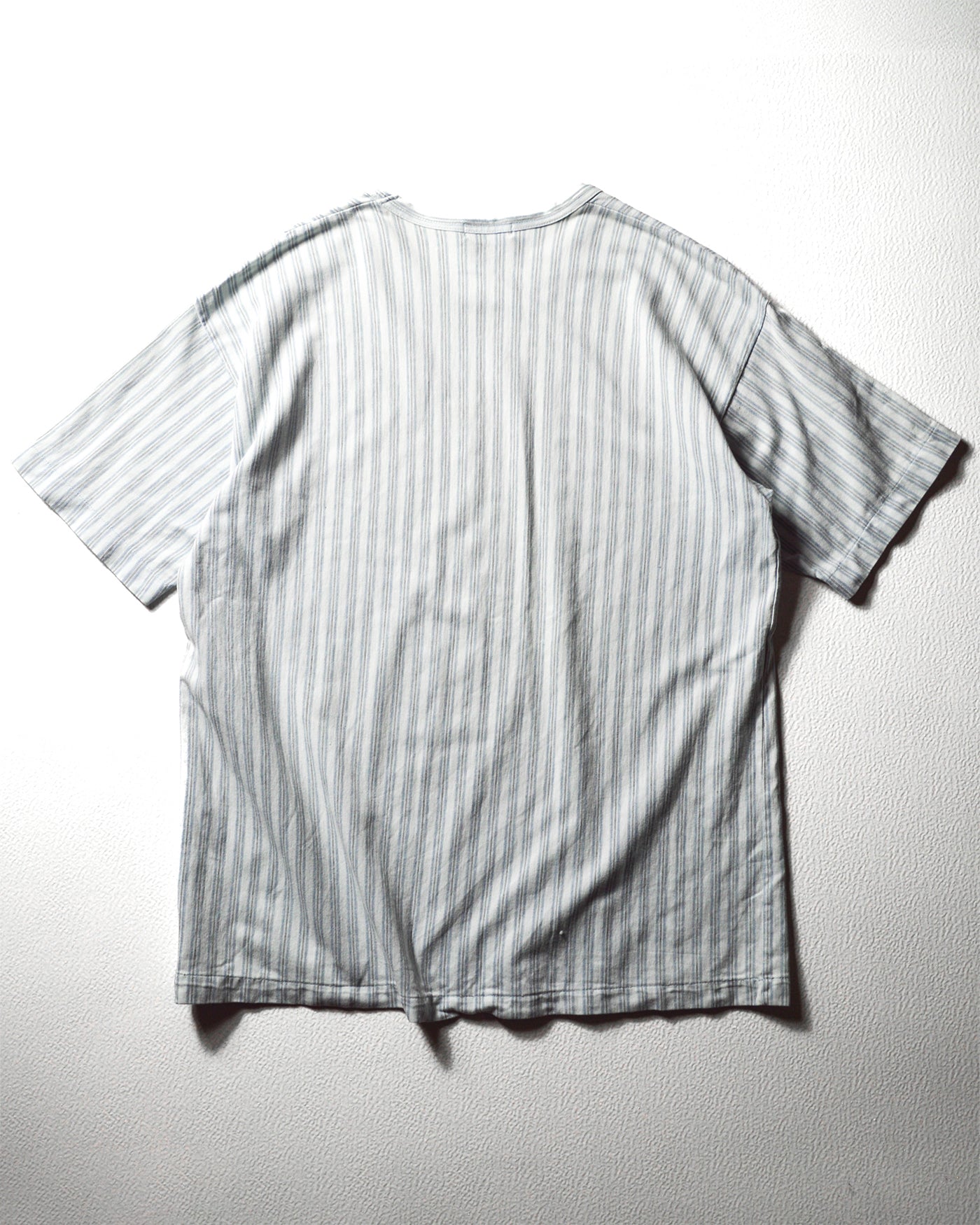 90s Woven Striped T-Shirt(S~M)