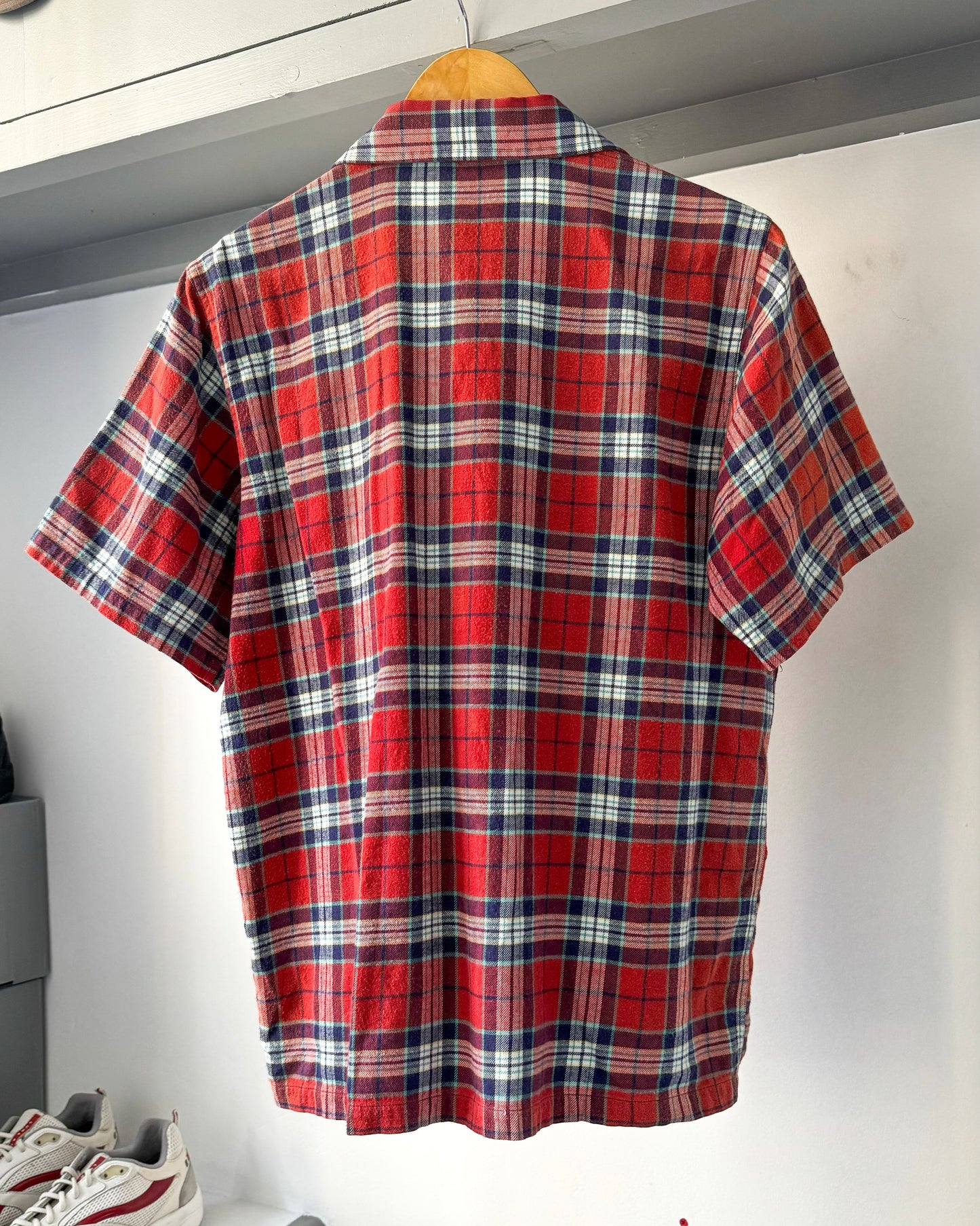 Plaid Boxy Shirt  (~M~)