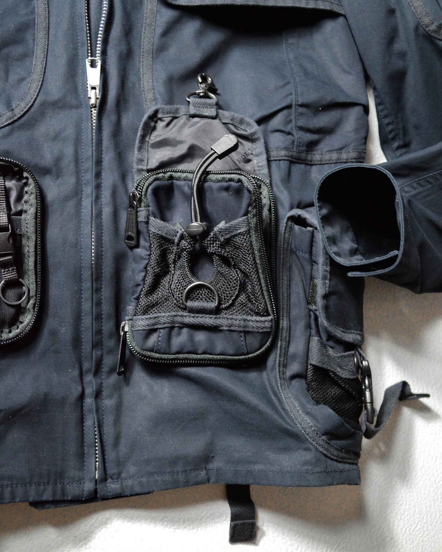 SS09 Deep Navy Utility Cargo Jacket (~S~)