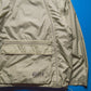 Modular / Convertible Mesh Lined Beige Asymmetrical Light Anorak (S~M)