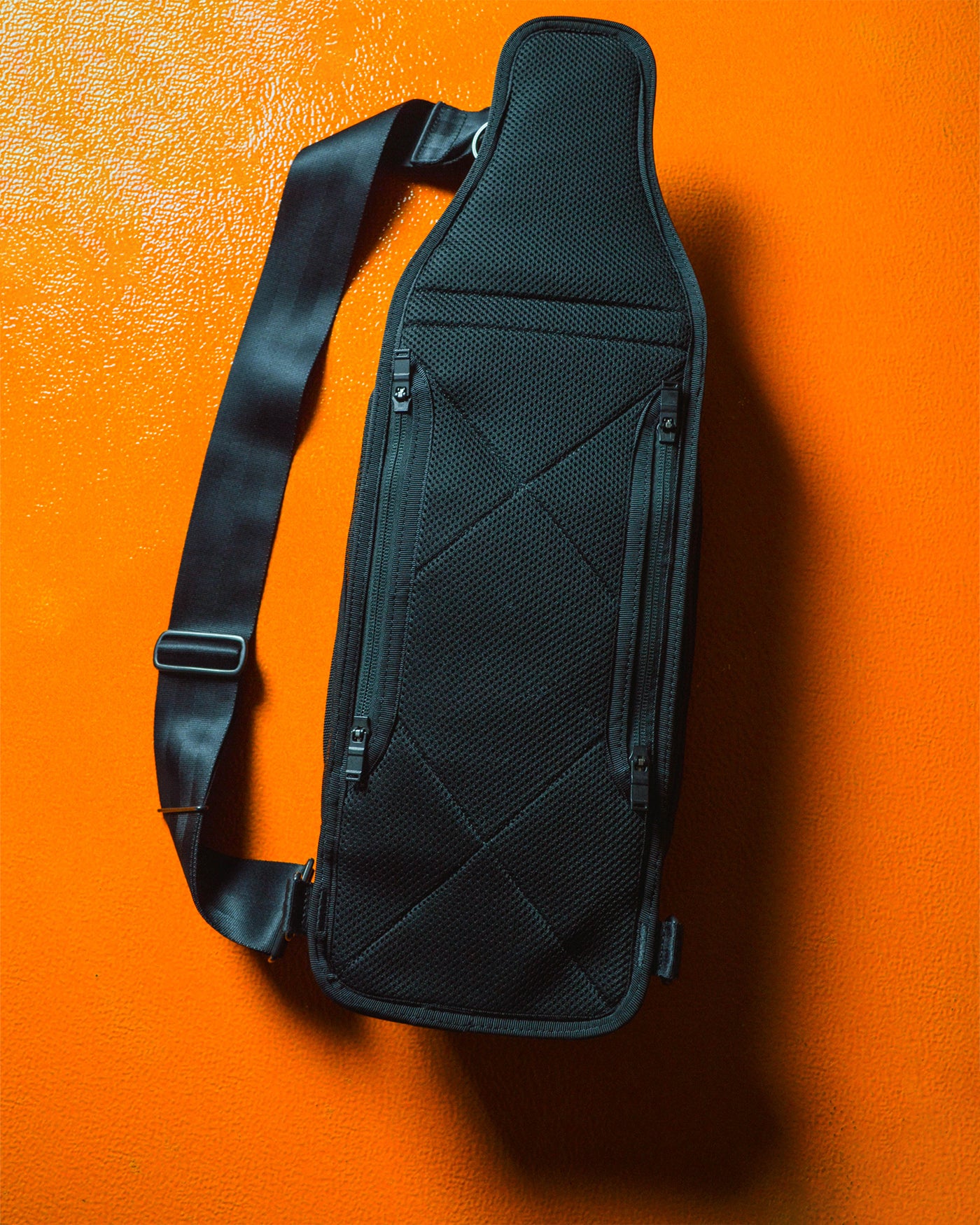 Porter Yoshida HEAT Ballistic Nylon Black Sling Bag OS shop