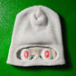 2000s Visor White Beanie (~M~)