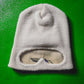 2000s Visor White Beanie (~M~)